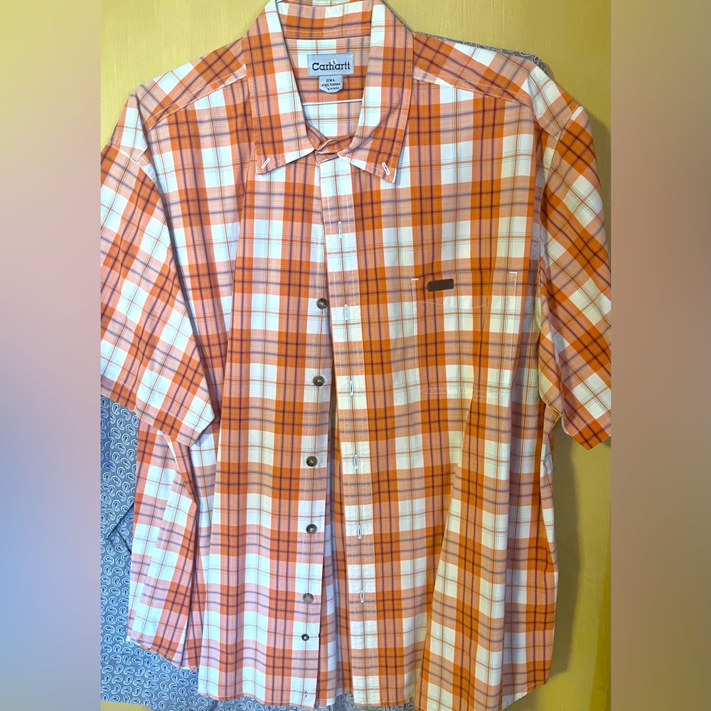 Short sleeve carhartt western shirt